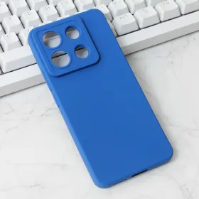 Futrola - maska Silikon Pro Camera za Xiaomi Redmi Note 13 Pro 5G (EU) tamno plava.