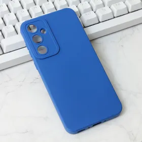 Futrola - maska Silikon Pro Camera za Samsung A356 Galaxy A35 5G 5G tamno plava.