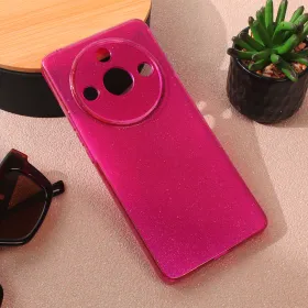 Futrola - maska Sparkle Dust za Huawei Honor Magic 6 lite bordo.