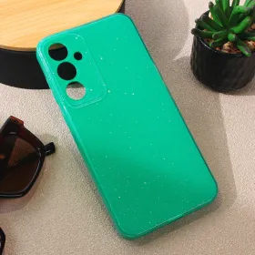 Futrola - maska Sparkle Dust za Samsung A556 Galaxy A55 5G mint.