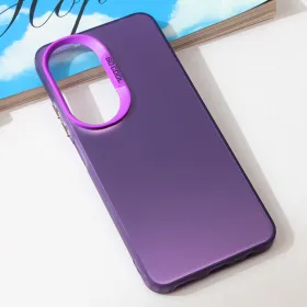 Futrola - maska Clear za Huawei Honor X7b ljubicasta.