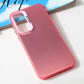 Futrola - maska Clear za Samsung A356 Galaxy A35 5G 5G roza.