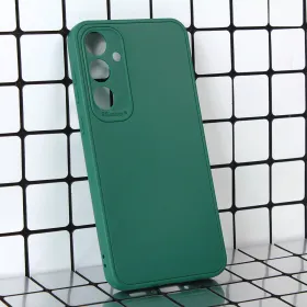 Futrola - maska 3D Camera za Samsung A356 Galaxy A35 5G 5G tamno zelena.
