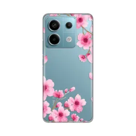 Silikonska futrola - maska print Skin za Xiaomi Redmi Note 13 Pro 5G (EU) Rose Flowers.
