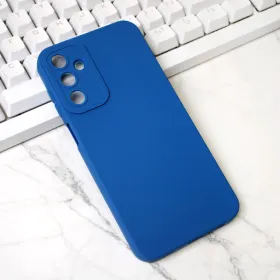 Futrola - maska Silikon Pro Camera za Samsung A156 Galaxy A15 5G tamno plava.