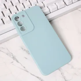Futrola - maska Silikon Pro Camera za Samsung Galaxy S22 Plus svetlo plava.
