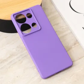 Futrola - maska Teracell Giulietta za Xiaomi Redmi Note 13 Pro 4G (EU) mat ljubicasta.