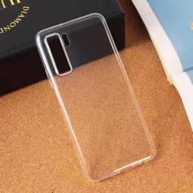 Silikonska futrola - maska Ultra Thin za Huawei Nova 7 SE Transparent.