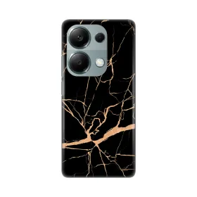 Silikonska futrola - maska print za Xiaomi Redmi Note 13 Pro 4G All Black.