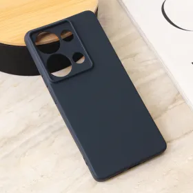 Futrola - maska Teracell Giulietta za Xiaomi Redmi Note 13 Pro 4G (EU) mat tamno plava.