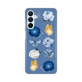 Silikonska futrola - maska print za Samsung A156 Galaxy A15 5G Dusty Blue.