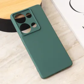 Futrola - maska Teracell Giulietta za Xiaomi Redmi Note 13 Pro 4G (EU) mat zelena.