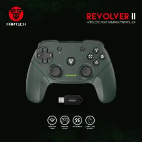 Joypad wireless Fantech WGP12 Revolver II zeleni.
