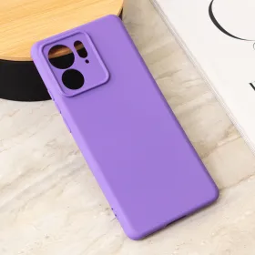 Futrola - maska Teracell Giulietta za Motorola Edge 40 mat ljubicasta.