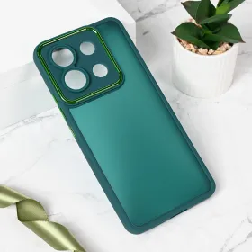 Futrola - maska Shining Camera za Xiaomi Redmi Note 13 Pro 5G (EU) tamno zelena.