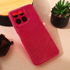 Futrola - maska Sparkle Dust za Huawei Honor X6a bordo.