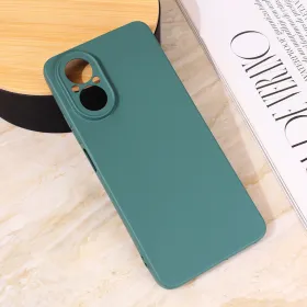 Futrola - maska Teracell Giulietta za Realme C67 4G mat zelena.