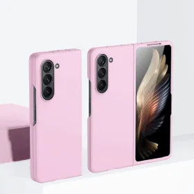 Futrola - maska Elegant Fold za Samsung Galaxy Z Fold 6 5G svetlo roze.