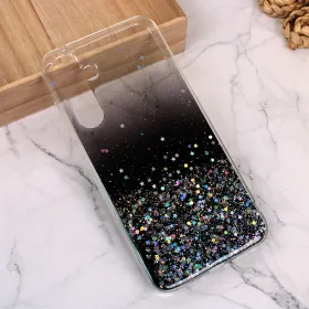 Silikonska futrola - maska Glitter za Samsung A356 Galaxy A35 5G crna.