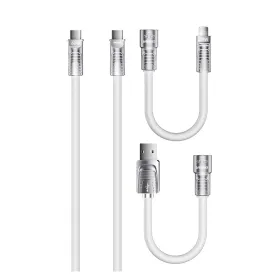 USB Data kabl Remax RCC-168 Lyncharge Series 60w 4-in-1 Zinc Alloy beli.