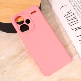 Futrola - maska Teracell Giulietta za Xiaomi Redmi Note 13 Pro Plus mat roze.