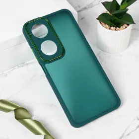 Futrola - maska Shining Camera za Huawei Honor X7b tamno zelena.