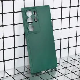 Futrola - maska 3D Camera za Samsung S928B Galaxy S24 Ultra zelena.