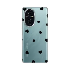 Silikonska futrola - maska print Skin za Huawei Honor 200 Hearts.