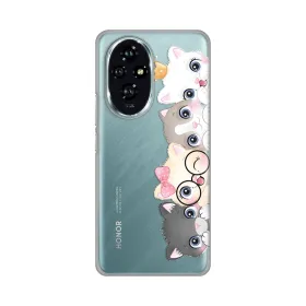 Silikonska futrola - maska print Skin za Huawei Honor 200 Cats.