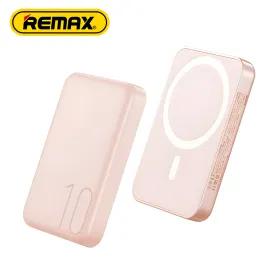 Power bank prenosiva baterija Magsafe Remax Usion Series RPP-65 PD 20W + QC 15W Fast Charging 10000mAh pink.