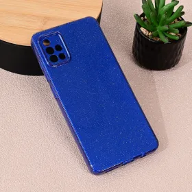 Futrola - maska Sparkle Dust za Samsung A515F Galaxy A51 tamno plava.