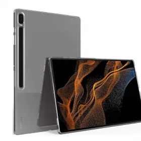 Silikonska futrola - maska Ultra Thin za Samsung X910 Galaxy Tab S9 Ultra 14.6 2023 Transparent.