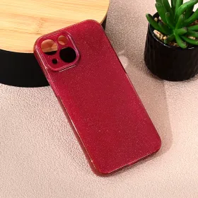Futrola - maska Sparkle Dust za iPhone 13 Mini 5.4 bordo.