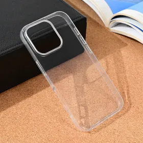 Silikonska futrola - maska Ultra Thin za iPhone 16 Pro 6.3 Transparent.