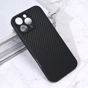 Futrola - maska Carbon fiber za iPhone 16 Pro Max 6.9 crna.