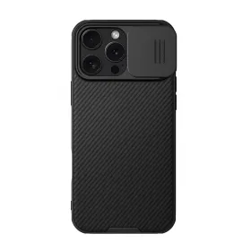 Futrola - maska Nillkin CamShield Pro Magnetic za iPhone 16 Pro 6.3 crna.