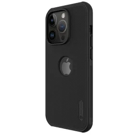 Futrola - maska Nillkin Scrub Pro za iPhone 16 Pro Max 6.9 (sa otvorom za logo) crna.