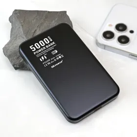 Power bank prenosiva baterija Magsafe Oxpower PD W52 5000mAh crna.