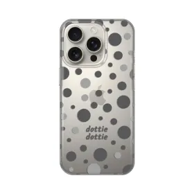 Silikonska futrola - maska print Skin za iPhone 16 Pro 6.3 Dottie Dottie Gray.
