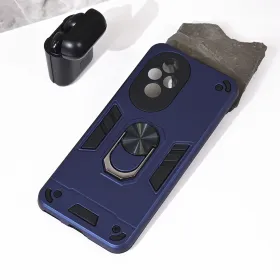 Futrola - maska Hard Ring za Huawei Honor 200 tamno plava.