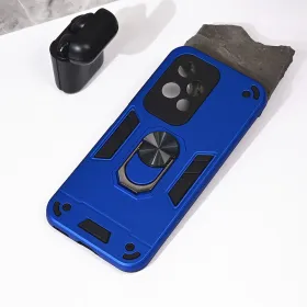 Futrola - maska Hard Ring za Huawei Honor 200 Lite plava.