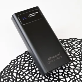 Power bank prenosiva baterija Oxpower PD21 20000mAh crna.