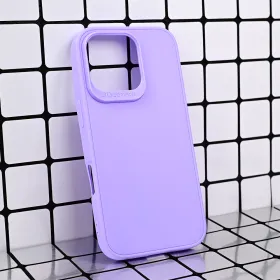 Futrola - maska 3D Camera za iPhone 16 Pro 6.3 ljubicasta.