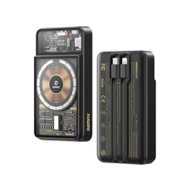 Power bank prenosiva baterija Remax Phantom Series RPP-580 PD 20W+QC 22.5W 10000mAh crni.