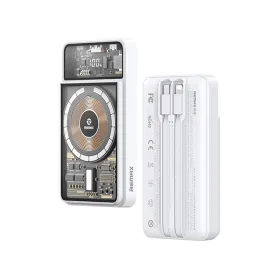 Power bank prenosiva baterija Remax Phantom Series RPP-580 PD 20W+QC 22.5W 10000mAh beli.