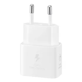 Samsung kucni punjac (USB Type-C) 3A 25W sa kablom beli (EP-T2510-NBE).