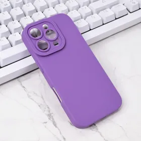 Futrola - maska Silikon Pro Camera za iPhone 16 Pro 6.3 ljubicasta.