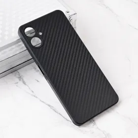 Futrola - maska Carbon fiber za Samsung A065F Galaxy A06 crna.