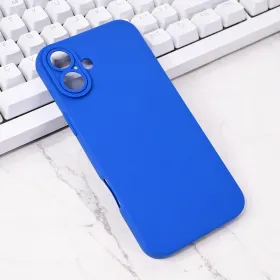 Futrola - maska Silikon Pro Camera za iPhone 16 Plus 6.7 tamno plava.