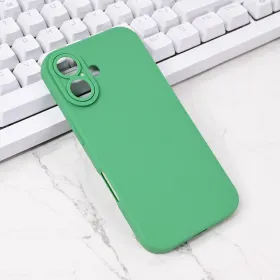 Futrola - maska Silikon Pro Camera za iPhone 16 6.1 tamno zelena.